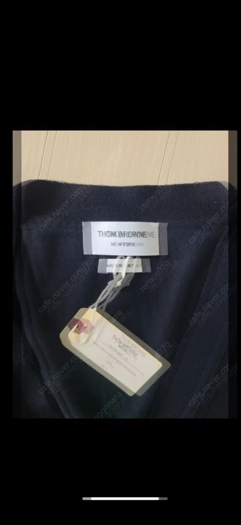 (3사이즈) 톰브라운 메리노울 가디건--2