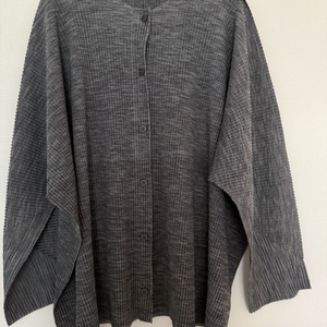 플리츠플리즈 미 그레이가디건