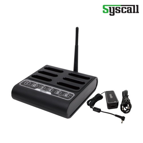 [진동벨] SYSCALL 씨스콜 GP-206RT 일체형 카드형 카페진동벨--1