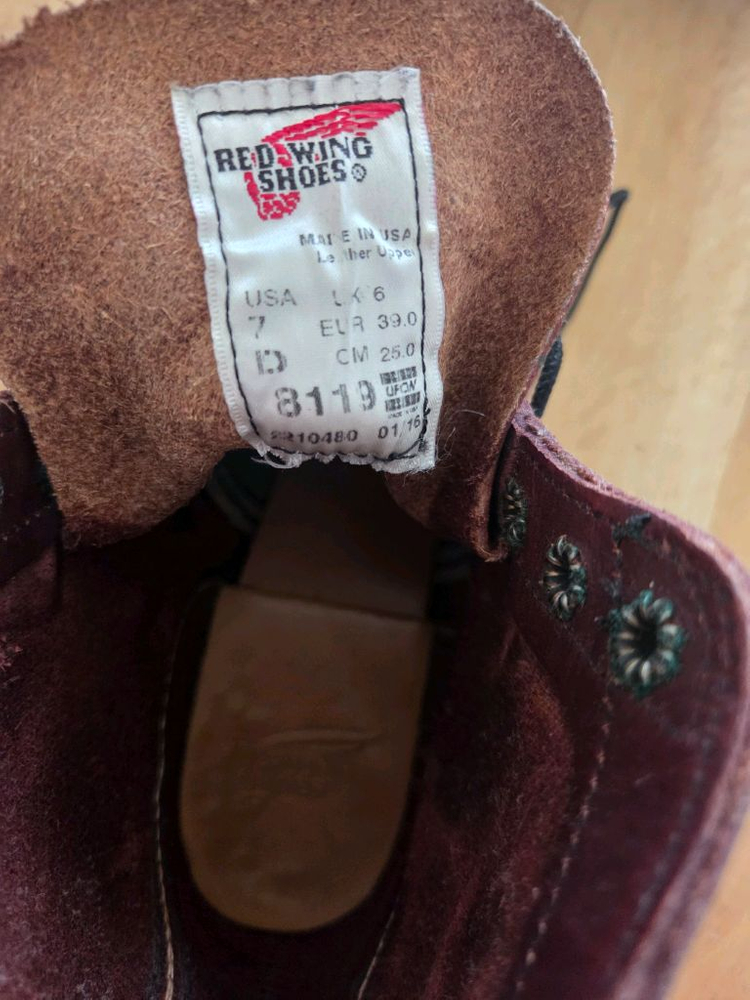 레드윙 아이언레인저 8119 250 7d--1