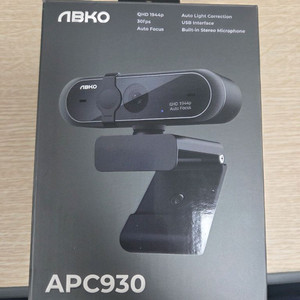 앱코 APC 930 웹캠 새제품