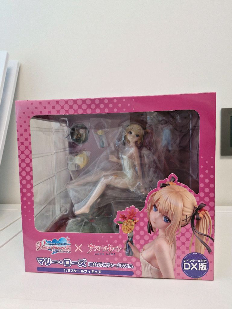 [미개봉] 벽람항로 x DOA 마리 로즈 디럭스 KT샵한정 트윈테일 특전판 1/6 피규어--1