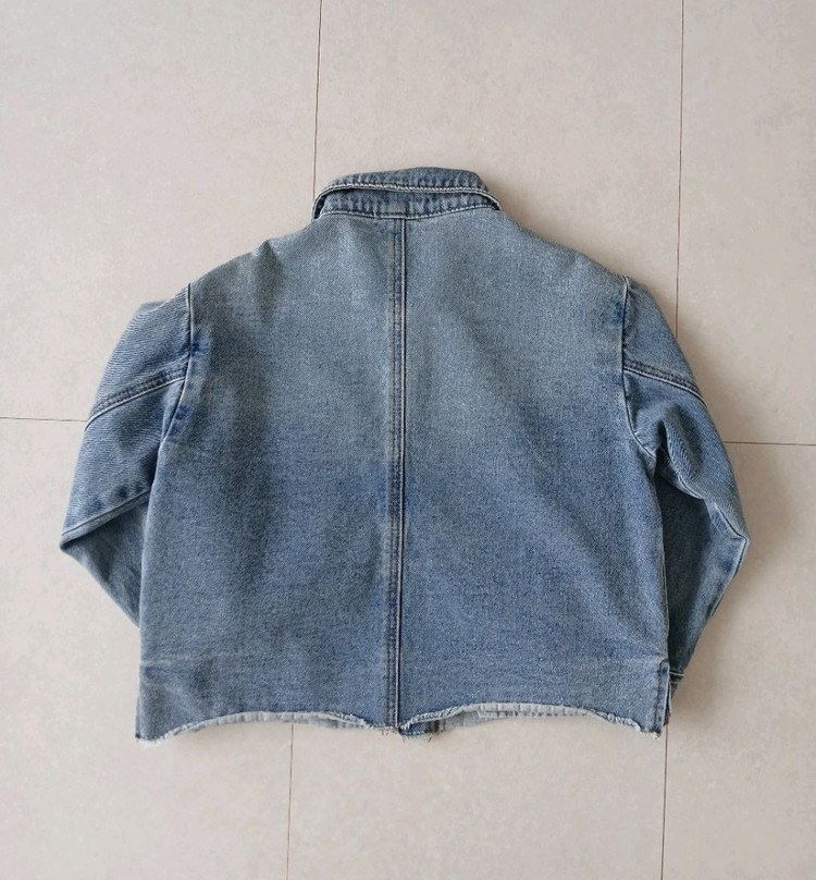 스파오키즈 데님자켓 130--1