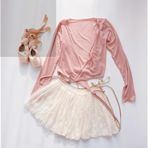 [3way 비비프로젝트 발레 랩가디건] 로맨틱핑크 / 필라테스 요가 슬림핏 커버업 상의워머