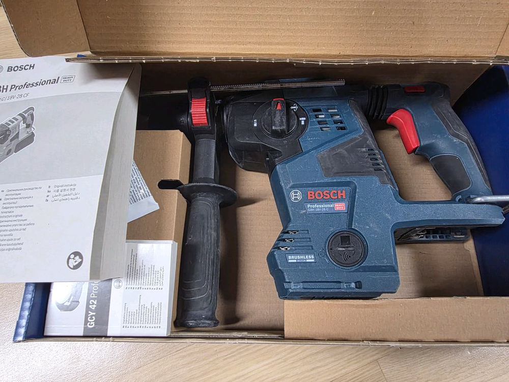 보쉬 로터리헤머드릴 GBH 18V-28 C 베어툴--2