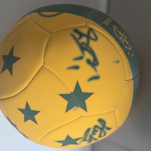 나이키축구공 브라질 실제싸인