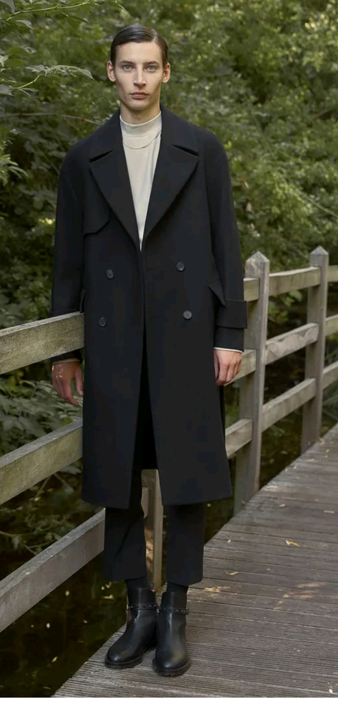 벨리에 오버사이즈 울 트렌치코트 M 이미지