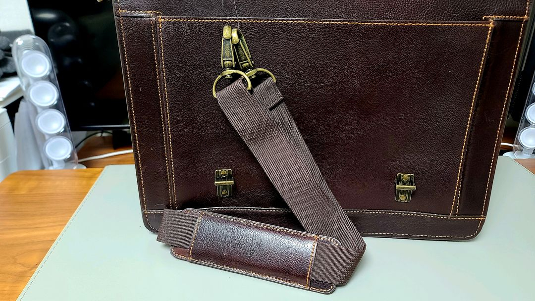 [새상품/택포함] 윌슨 레더 천연가죽 서류가방/(덤으로 가방 +1)--6