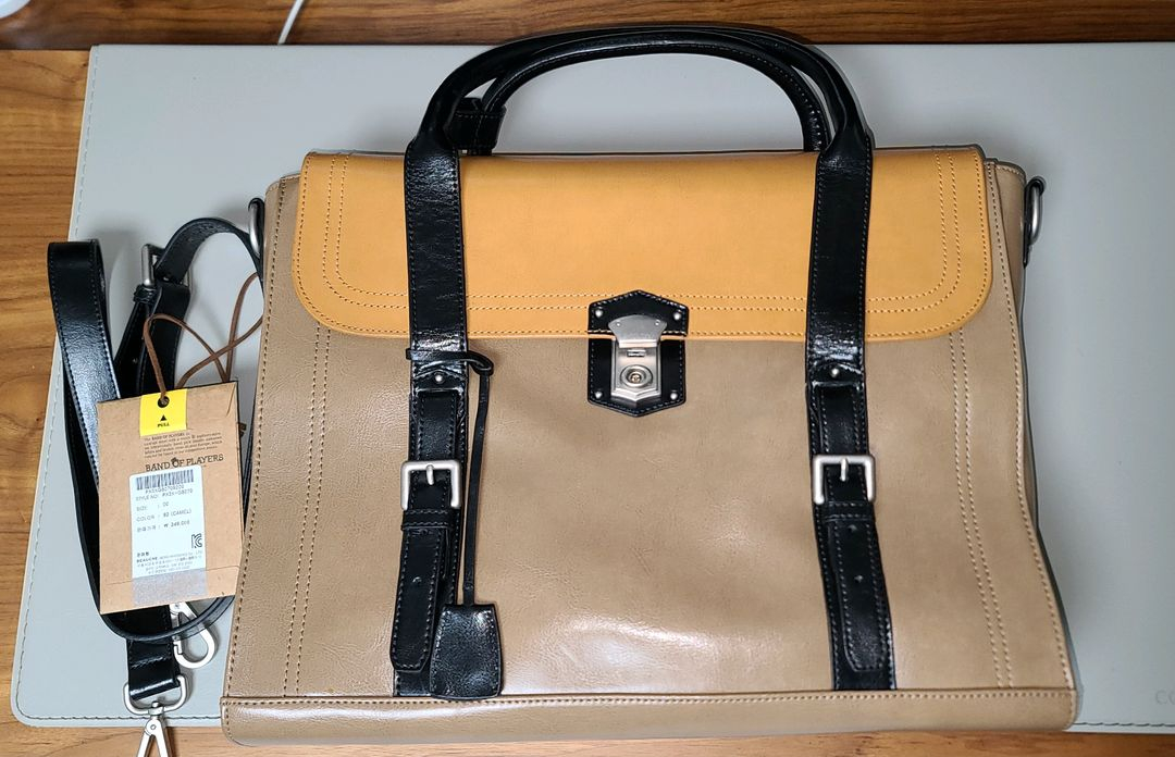 [새상품/택포함] 윌슨 레더 천연가죽 서류가방/(덤으로 가방 +1)--9