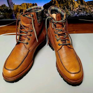 이태리 수제화 잠피에레(Zampiere) 가죽 부츠(265), 브라운