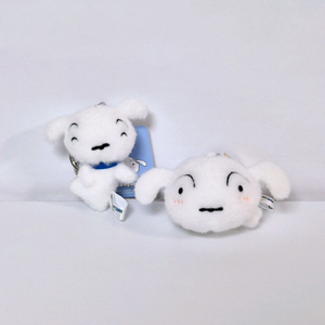 흰둥이 인형 춤추는 흰둥이 라잉 흰둥이 인형 키링 백참 가방고리 짱구는 못말려 이미지