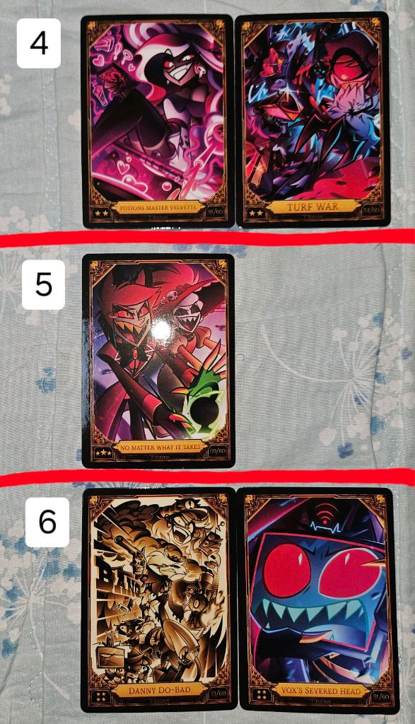 해즈빈 호텔 시즌2 트레이딩 카드 판매 이미지