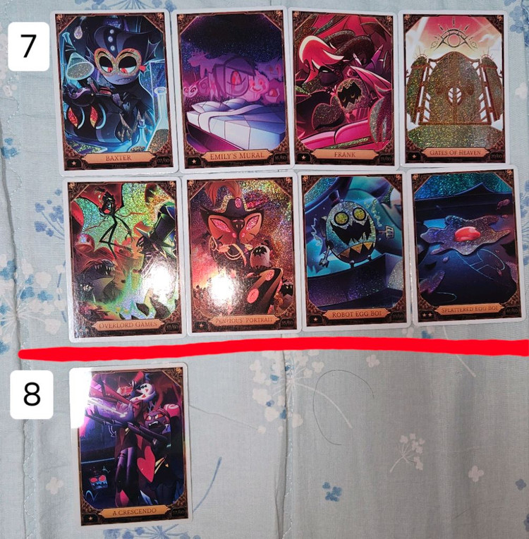 해즈빈 호텔 시즌2 트레이딩 카드 판매 이미지