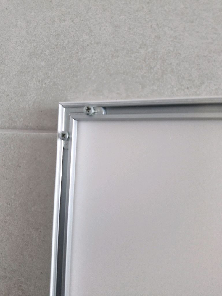 국산 알루미늄 프레임 액자 3개 이미지