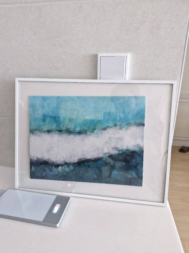 국산 알루미늄 프레임 액자 3개 이미지