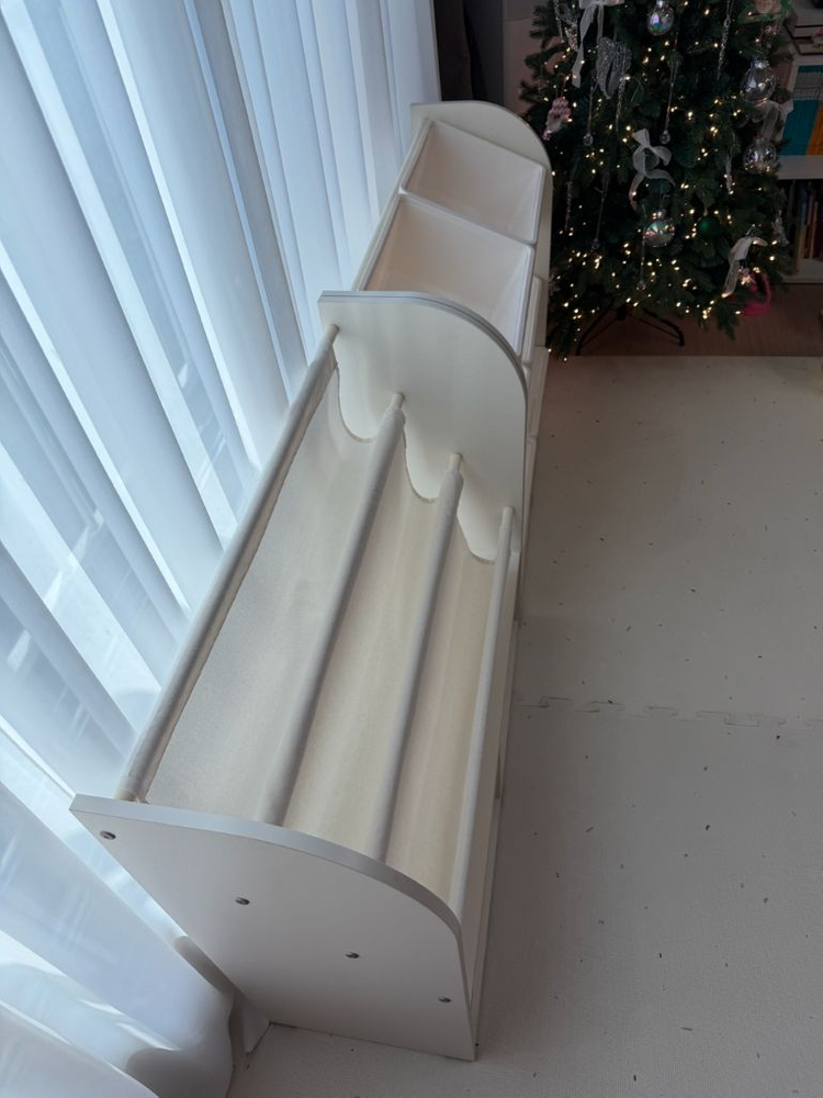 한샘 샘키즈 낮은 장난감정리함 & 전면책장 870--1