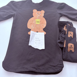 리미떼두두 곰돌이 원피스 m