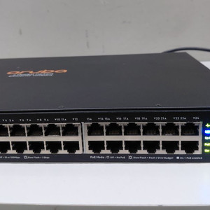 HPE Aruba 2930F 24G PoE+ 4SFP 스위치 (JL261A) 아루바