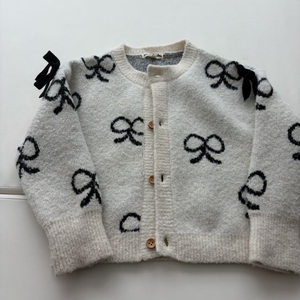 리미떼두두 리본 가디건 s