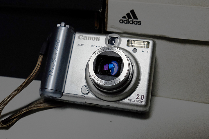 캐논 파워샷 PowerShot A60 빈티지디카 팝니다--6