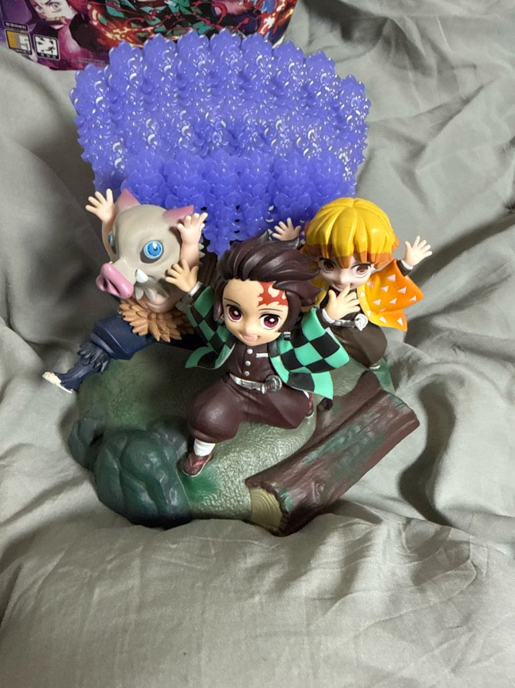 귀멸의칼날 ps4 히노카미혈풍담 피규어 (게임팩없음) 이미지