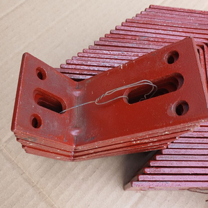 화스너 사비색(적색) 50x90 앵글화스너 50개 일괄 (택비.포함)