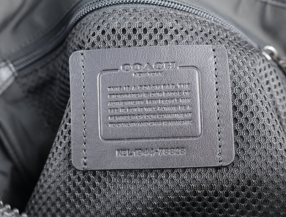 코치 페이서 레더 가죽 백팩 가방 이미지