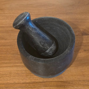 홈팟 스탠드로 쓴 이케아 절구