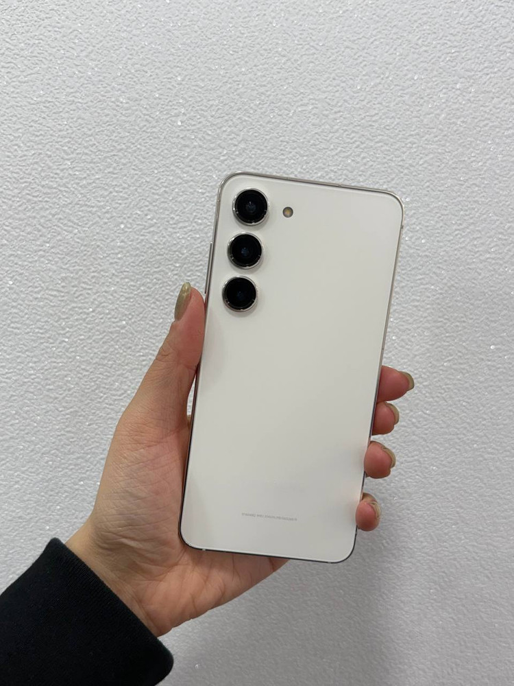 무잔상)갤럭시S23 크림 256GB Y1481--0