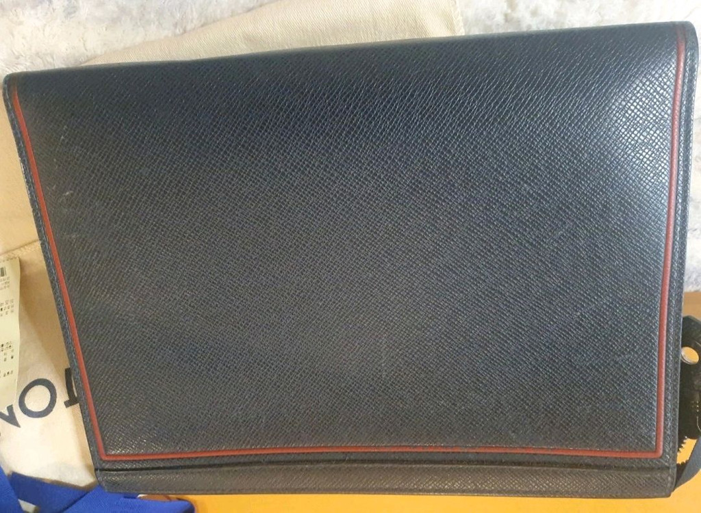 사피아노 레더 클러치백 루이비통--4