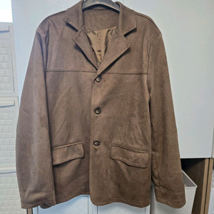 카멜브라운 스웨이드자켓