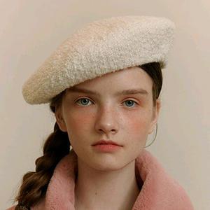 OIOI 트위드 베레모