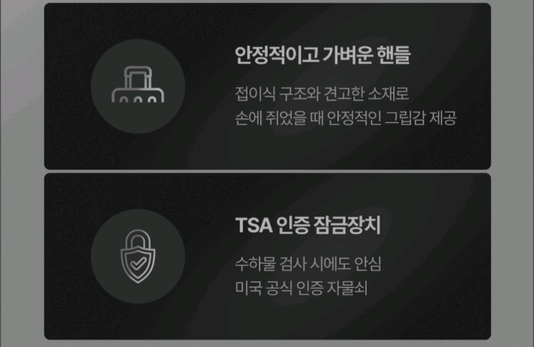 캐리어 세트 (24인치 + 14인치 레디백) 이미지