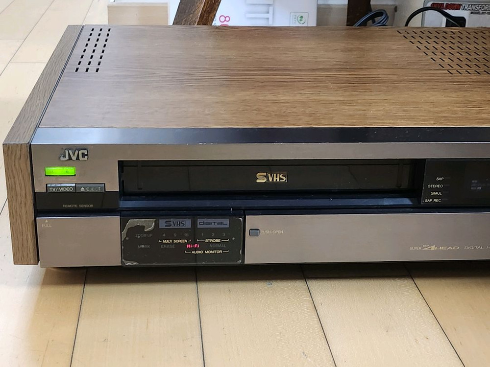 명기 JVC 4헤드 HR-S8000U SVHS 비디오 테이프 플레이어--1