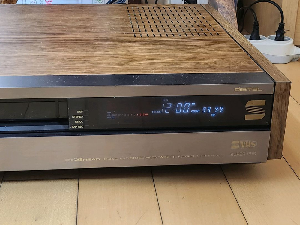 명기 JVC 4헤드 HR-S8000U SVHS 비디오 테이프 플레이어--2