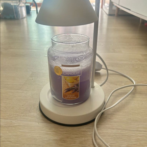 양키캔들 레몬라벤더 라지자+워머