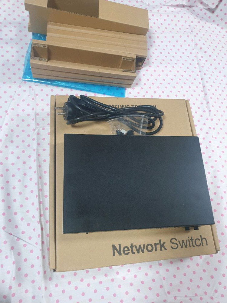 8p PoE스위치 허브--2