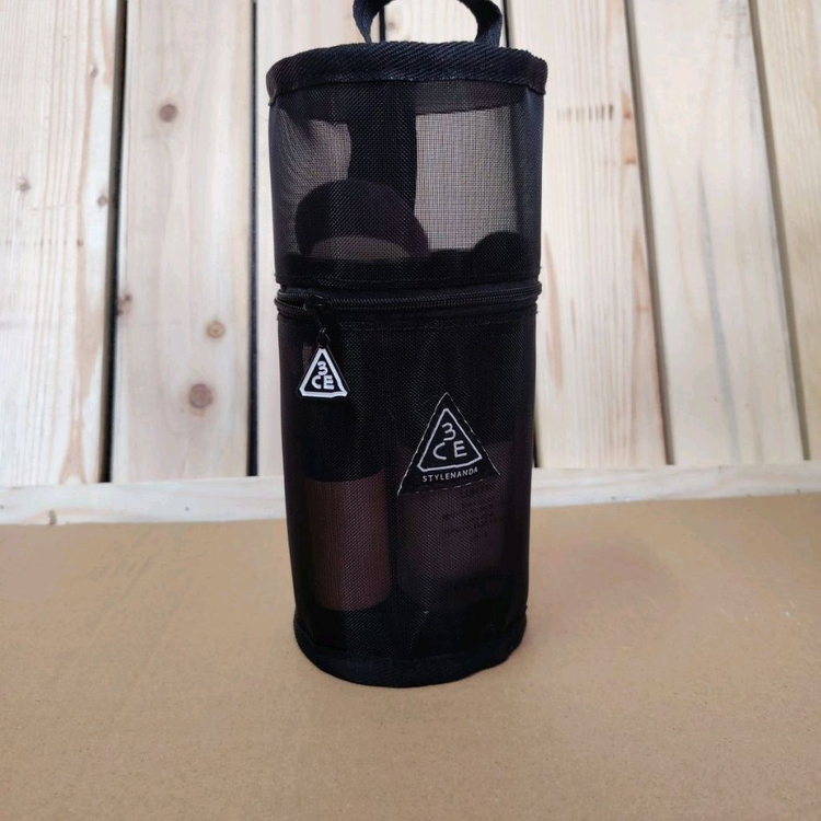 3CE 메쉬 화장품 파우치(2개세트)--1