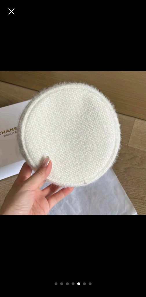 샤넬 트위드 파우치--3