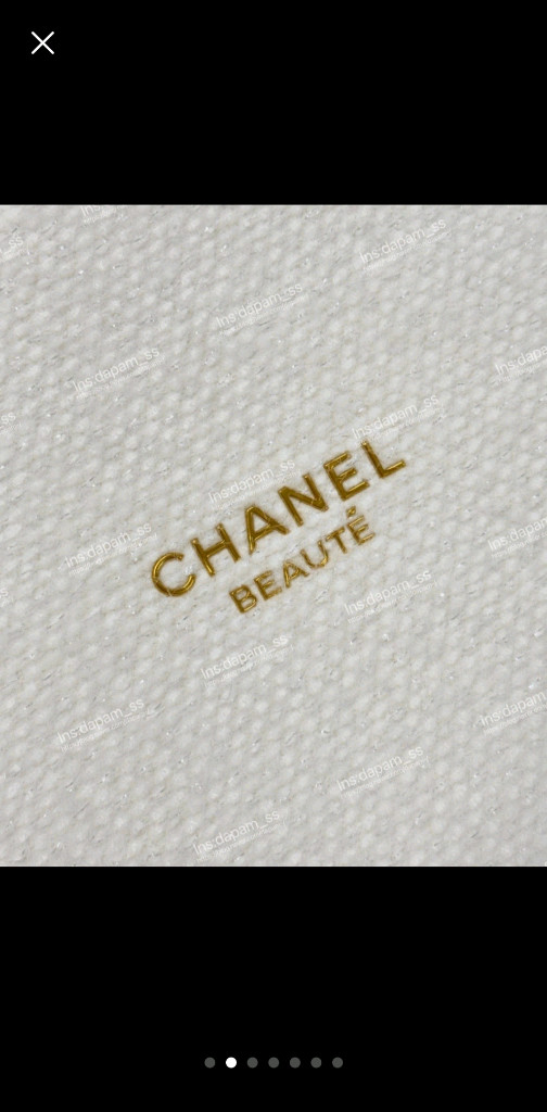 샤넬 트위드 파우치--6