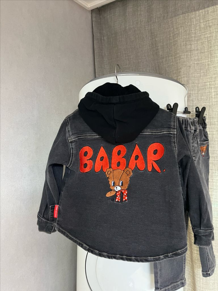 베베드피노 바바베어 후드 110 바지 100--1