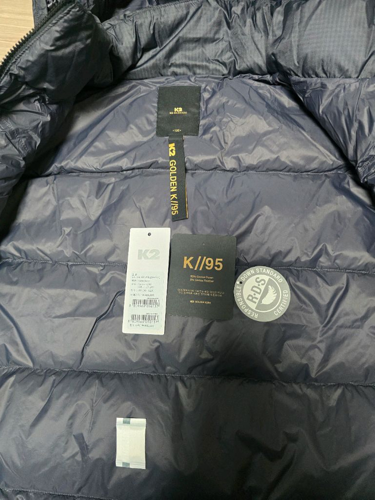 K2 베이글 조인성패딩 구스다운--1