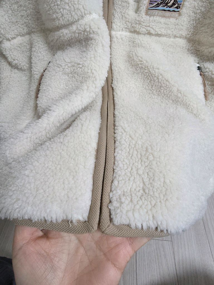 여성점퍼90)네파 후리스 자켓90--6