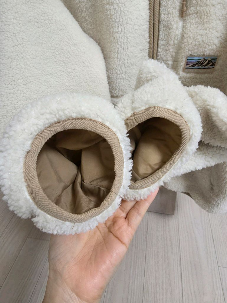 여성점퍼90)네파 후리스 자켓90--7