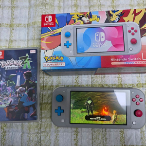 닌텐도 스위치 라이트 자시안 자마젠타 포켓몬 za 이미지