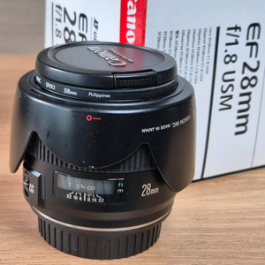 캐논 정품 EF 28mm F1.8 이파리 박스풀셋