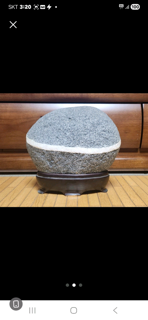 통나무조각 거북이한쌍골동품 가격조정--8