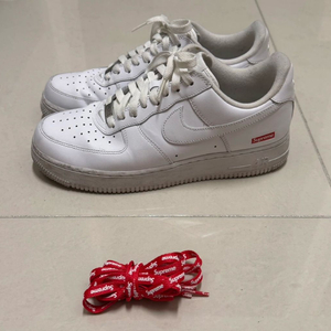 [265]나이키 x 슈프림 에어포스 1 로우 화이트