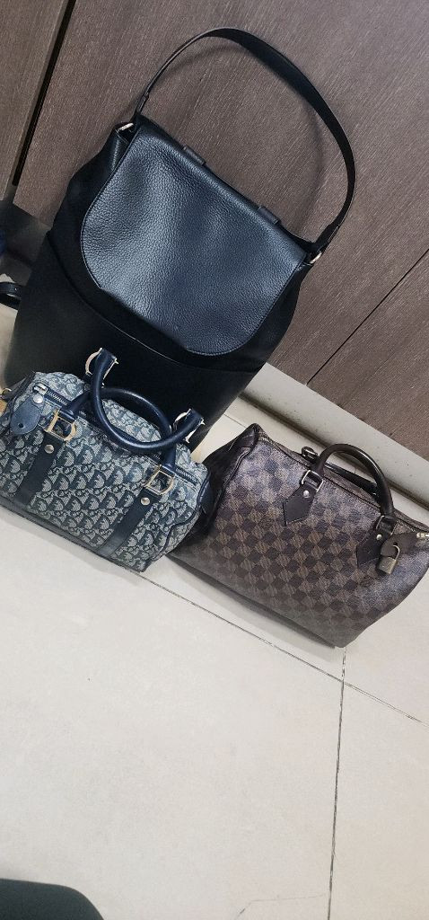 CUYANA 여성 가죽백팩/ 디올 보스턴백--2