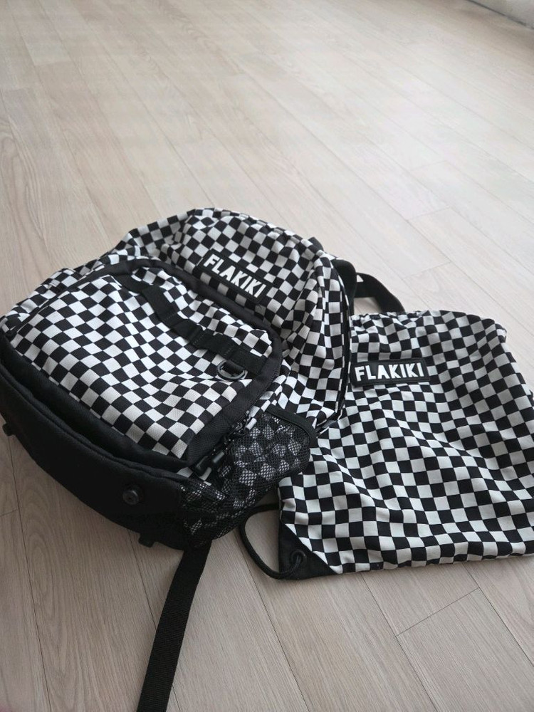 FLAKIKI 플라키키 백팩 유니콘 여아용 체커백팩 남아용--5